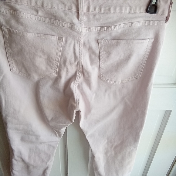 ana Distressed Light Pink Plus Size 14 Jeans - Picture 6 of 8